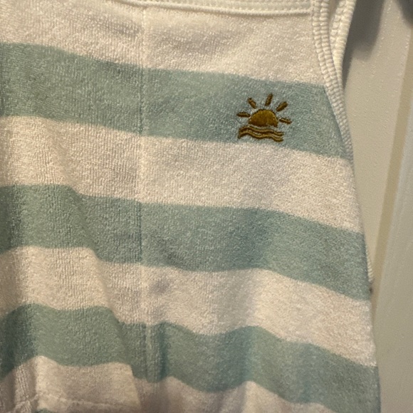 Little Co by Lauren Conrad Terry cloth jumper as 2T adorable NWT blue white - Picture 3 of 4